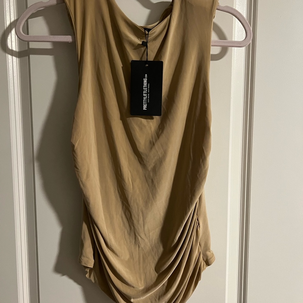 Pretty Little Thing Maternity Slinky Tank